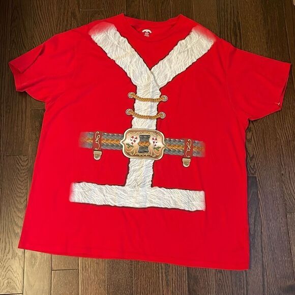 Holiday Time Unisex Holiday T-Shirt. Size 3XL. Red NWOT - Picture 1 of 5